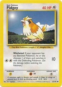 Pidgey - Base Set - 057/102