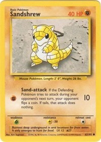 Sandshrew - Base Set - 062/102