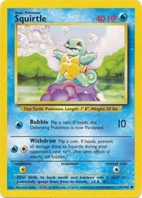 Squirtle - Base Set - 063/102