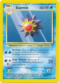 Starmie - Base Set - 064/102