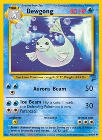 Dewgong - Base Set 2 - 036/130