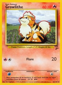 Growlithe - Base Set 2 - 042/130