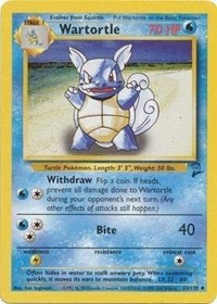 Wartortle - Base Set 2 - 063/130