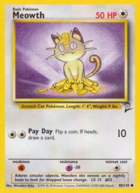 Meowth - Base Set 2 - 080/130