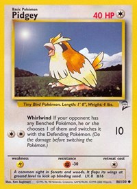 Pidgey - Base Set 2 - 086/130