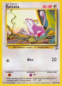 Rattata - Base Set 2 - 089/130