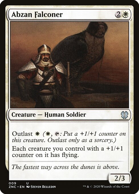Abzan Falconer - Zendikar Rising Commander - 9