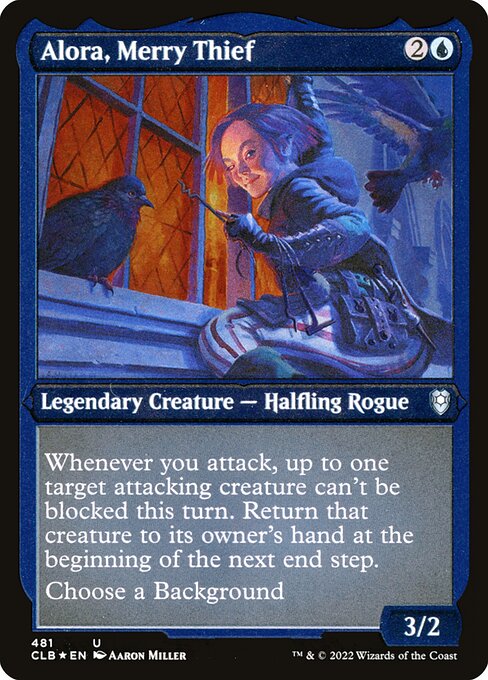 Alora, Merry Thief - Commander Legends: Battle for Baldur's Gate - 481