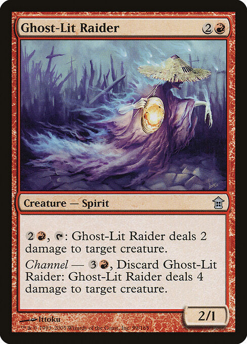 Ghost-Lit Raider - Saviors of Kamigawa - 99