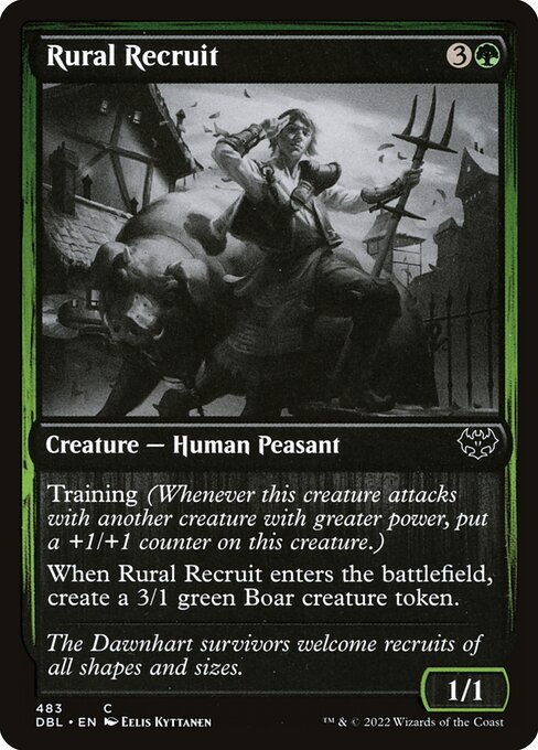 Rural Recruit - Innistrad: Double Feature - 483