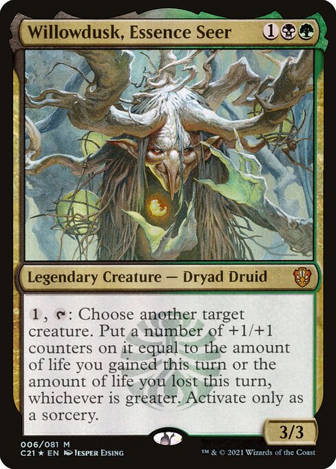 Willowdusk, Essence Seer - Commander 2021 - 6