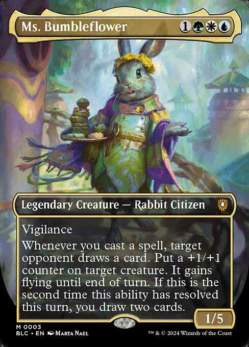 Ms. Bumbleflower - Bloomburrow Commander - 3