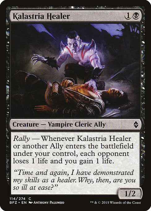 Kalastria Healer - Battle for Zendikar - 114