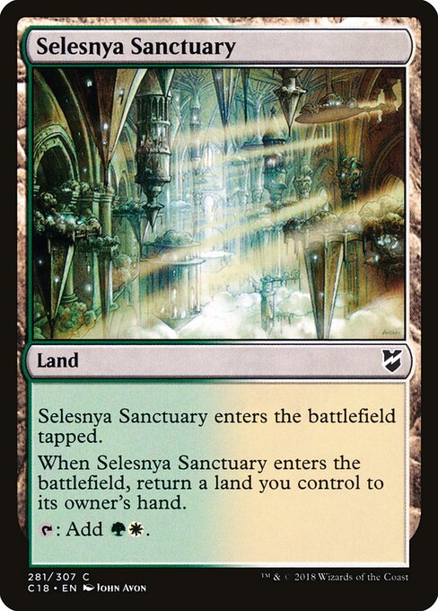 Selesnya Sanctuary - Commander 2018 - 281