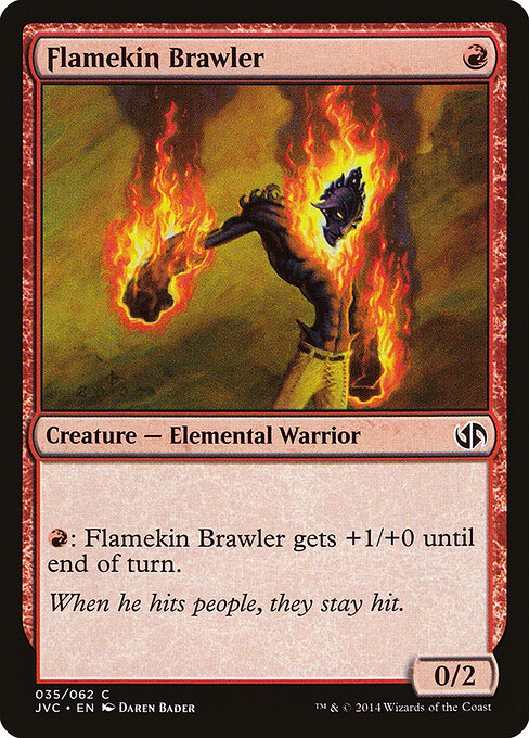 Flamekin Brawler - Duel Decks Anthology: Jace vs. Chandra - 35
