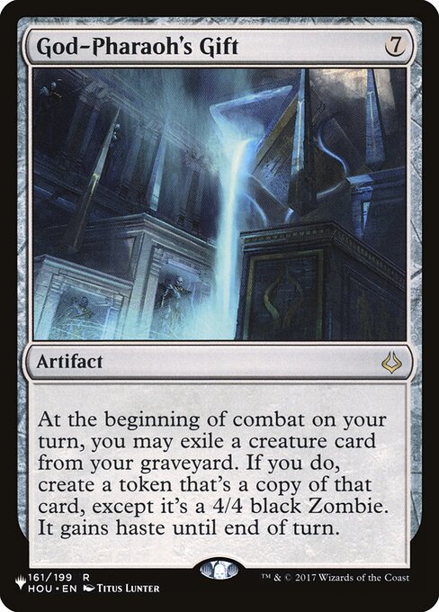God-Pharaoh's Gift - The List - HOU-161