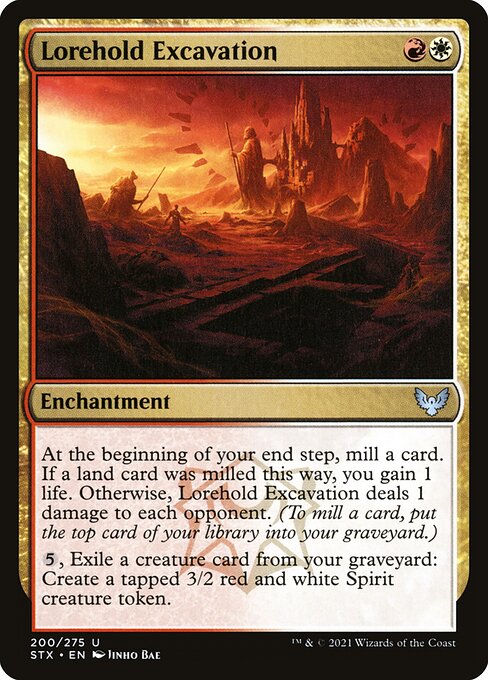Lorehold Excavation - Strixhaven: School of Mages - 200