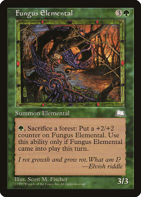 Fungus Elemental - Weatherlight - 128