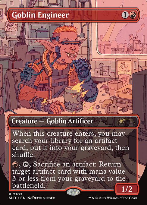 Goblin Engineer - Secret Lair Drop - 2103