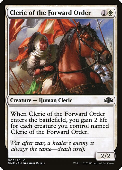 Cleric of the Forward Order - Dominaria Remastered - 3