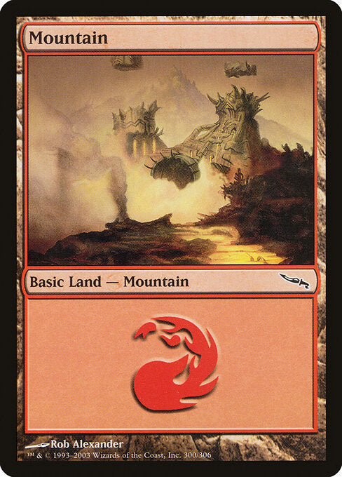 Mountain - Mirrodin - 300