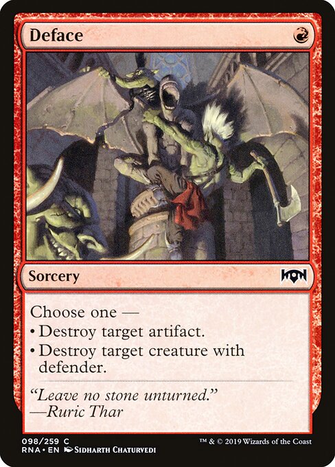 Deface - Ravnica Allegiance - 98