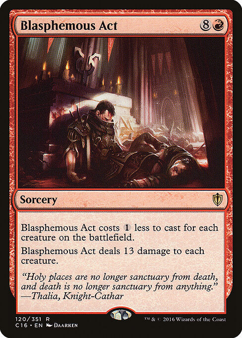 Blasphemous Act - Commander 2016 - 120