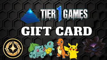 Tier 1 Games, Inc Gift Card