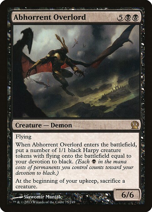 Abhorrent Overlord - Theros - 75