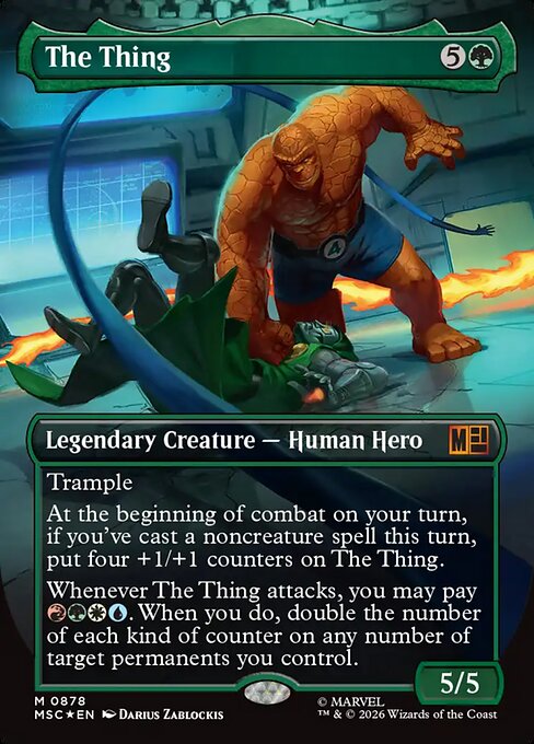 The Thing - Marvel Super Heroes Commander - 878
