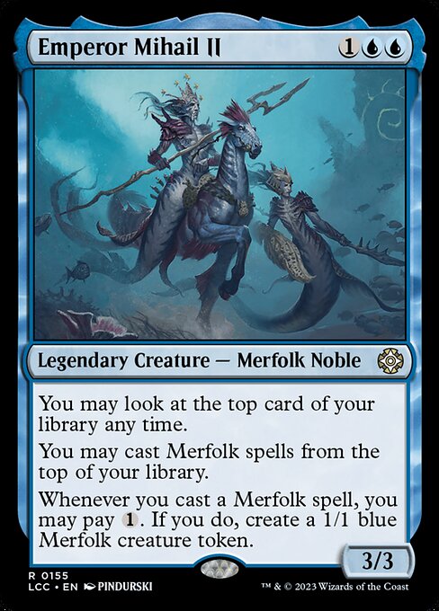 Emperor Mihail II - The Lost Caverns of Ixalan Commander - 155