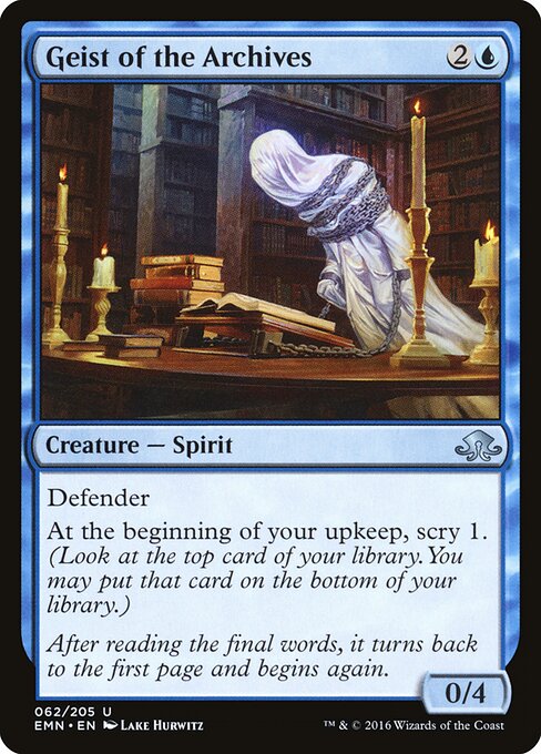 Geist of the Archives - Eldritch Moon - 62
