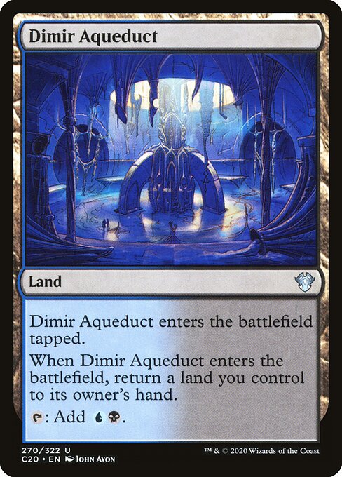 Dimir Aqueduct - Commander 2020 - 270