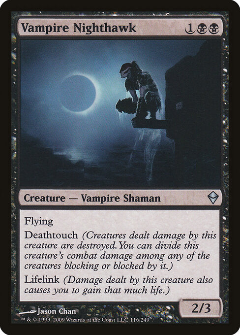 Vampire Nighthawk - Zendikar - 116