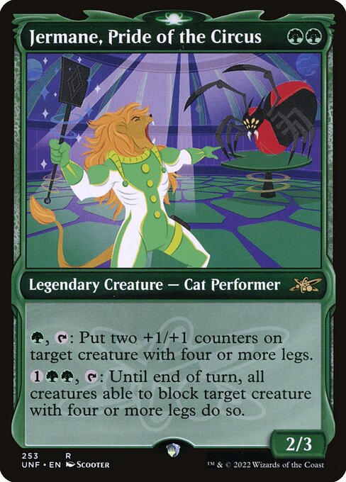 Jermane, Pride of the Circus - Unfinity - 253