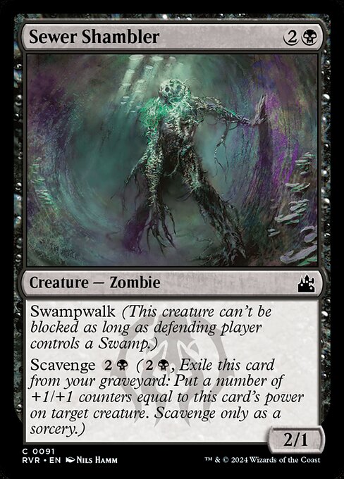 Sewer Shambler - Ravnica Remastered - 91