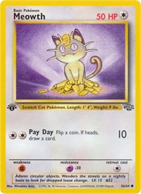 Meowth - Jungle - 56/64