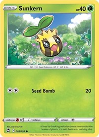 Sunkern - SWSH12: Silver Tempest - 005/195