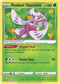Radiant Tsareena - SWSH12: Silver Tempest - 016/195