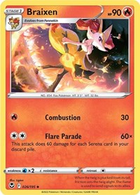 Braixen - SWSH12: Silver Tempest - 026/195