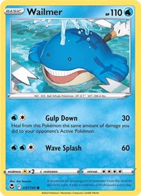 Wailmer - SWSH12: Silver Tempest - 037/195