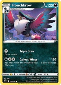 Honchkrow - SWSH12: Silver Tempest - 107/195