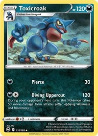 Toxicroak - SWSH12: Silver Tempest - 110/195