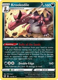 Krookodile - SWSH12: Silver Tempest - 113/195
