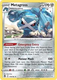 Metagross - SWSH12: Silver Tempest - 119/195