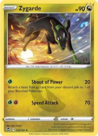 Zygarde - SWSH12: Silver Tempest - 134/195