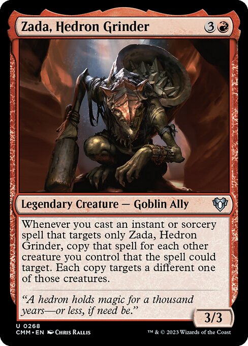 Zada, Hedron Grinder - Commander Masters - 268