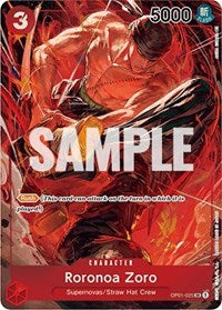 Roronoa Zoro (025) (Parallel) - Romance Dawn - OP01-025