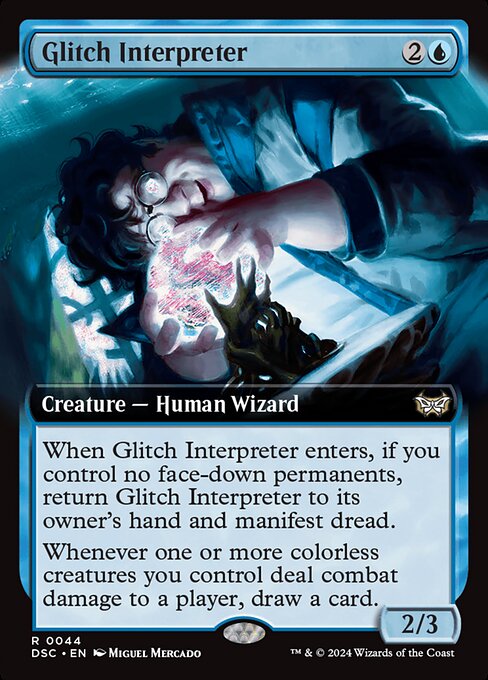 Glitch Interpreter - Duskmourn: House of Horror Commander - 44