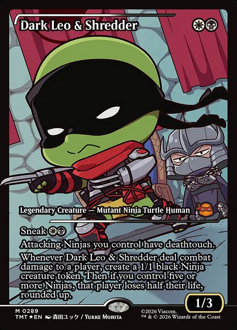 Dark Leo & Shredder - Teenage Mutant Ninja Turtles - 289